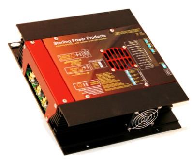 DC powered battery to battery charger